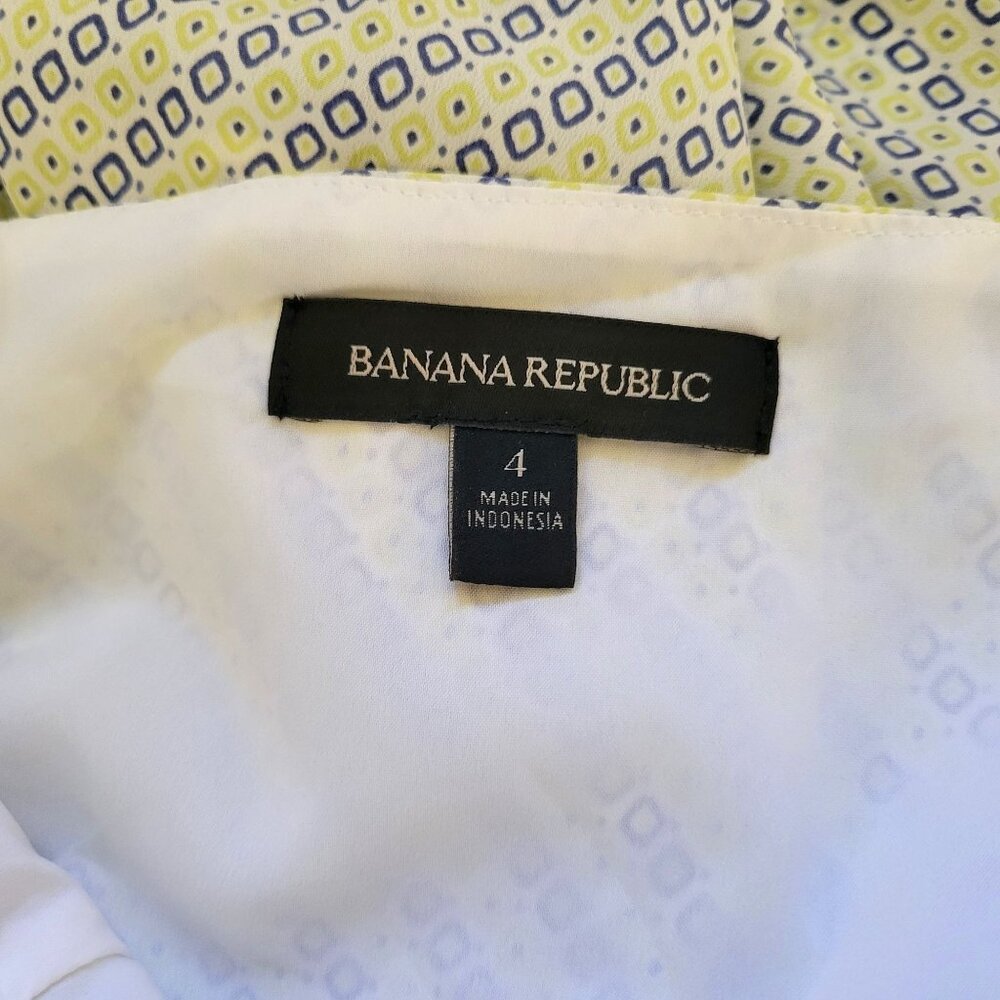 Banana Republic Handkerchief Hem Dress Women's Size 4 - Picture 3 of 4